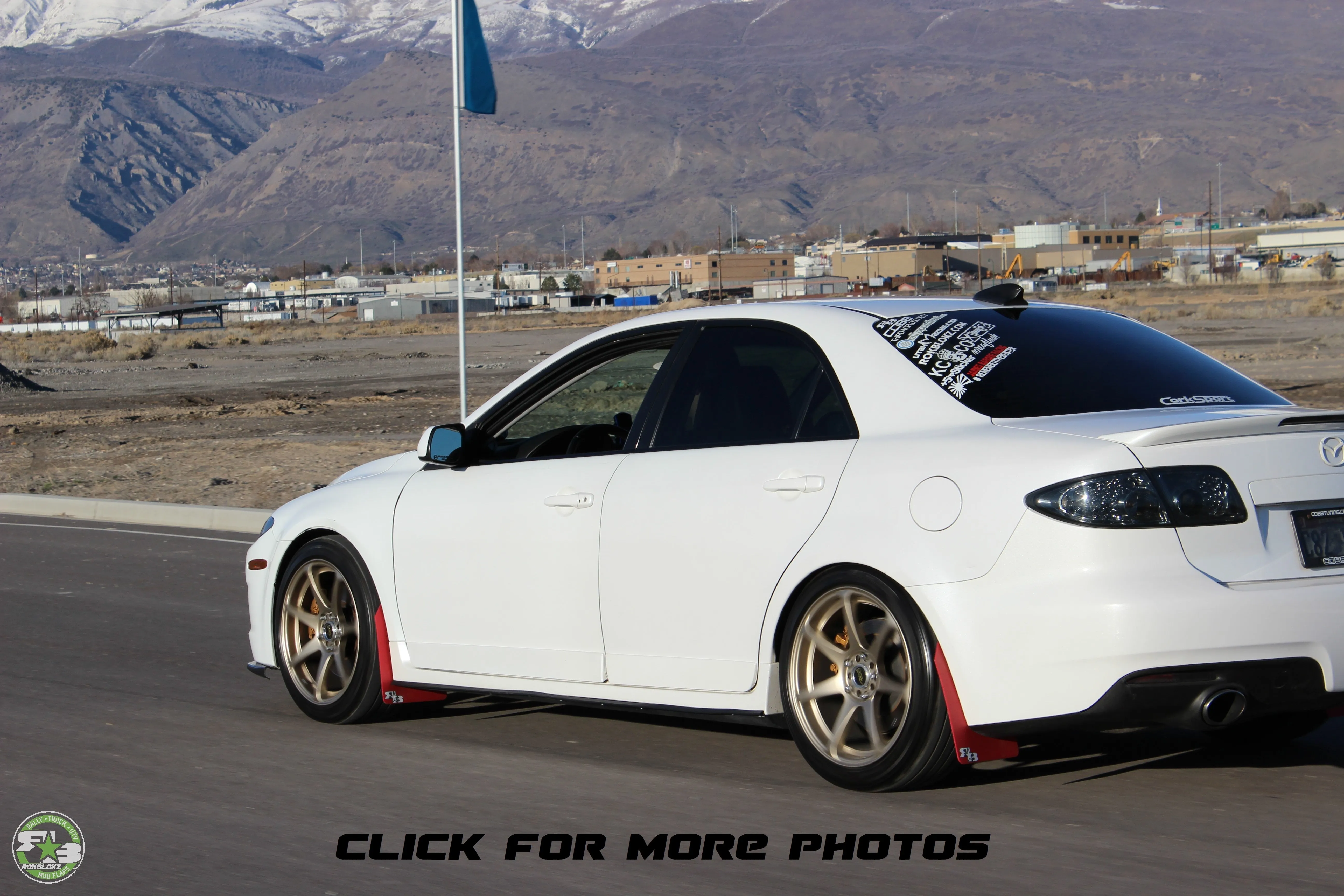 Mazda Speed6 2006-2007 Rally Mud Flaps