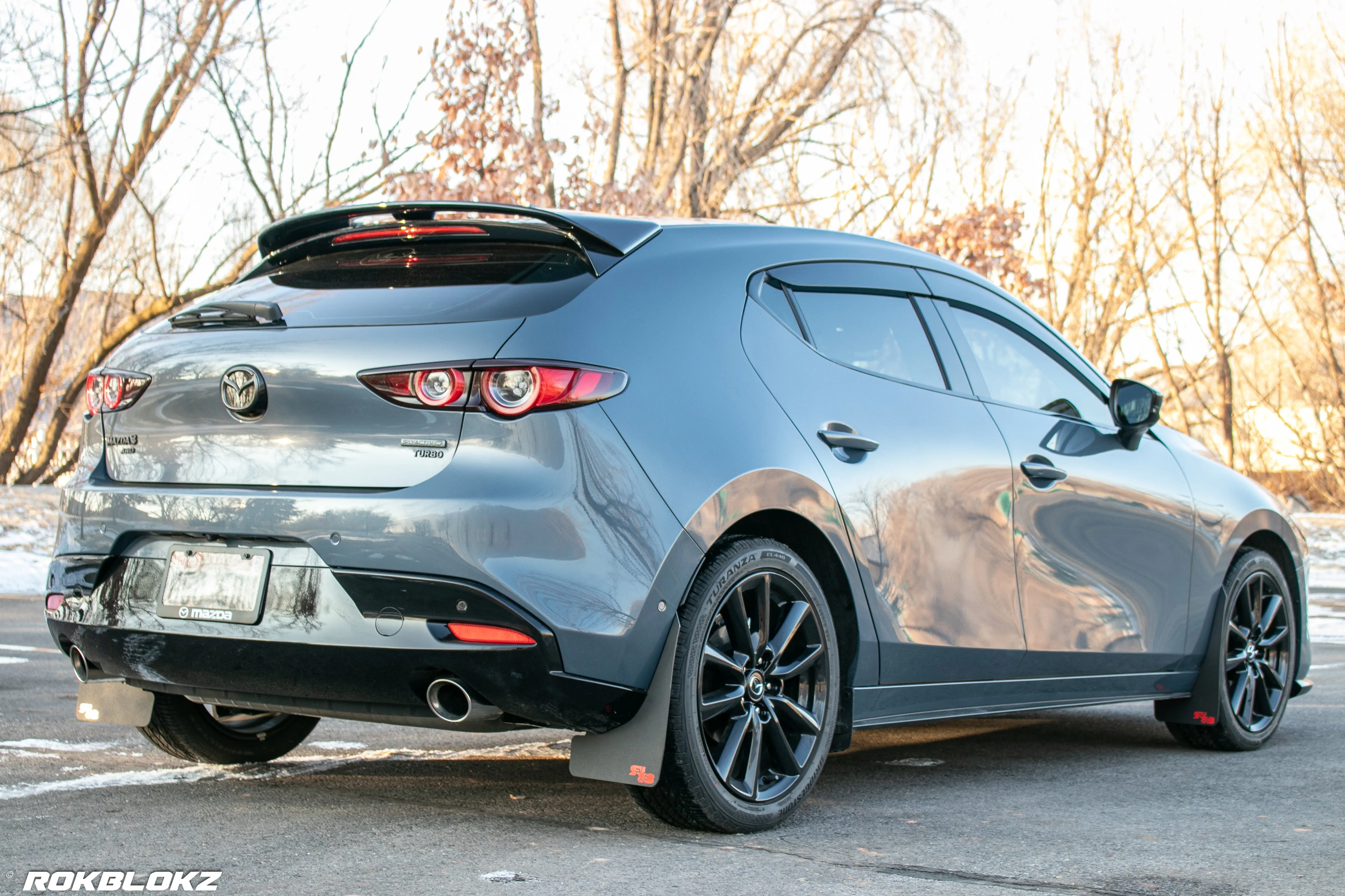 MAZDA3 Hatchback 2019  Rally Mud Flaps