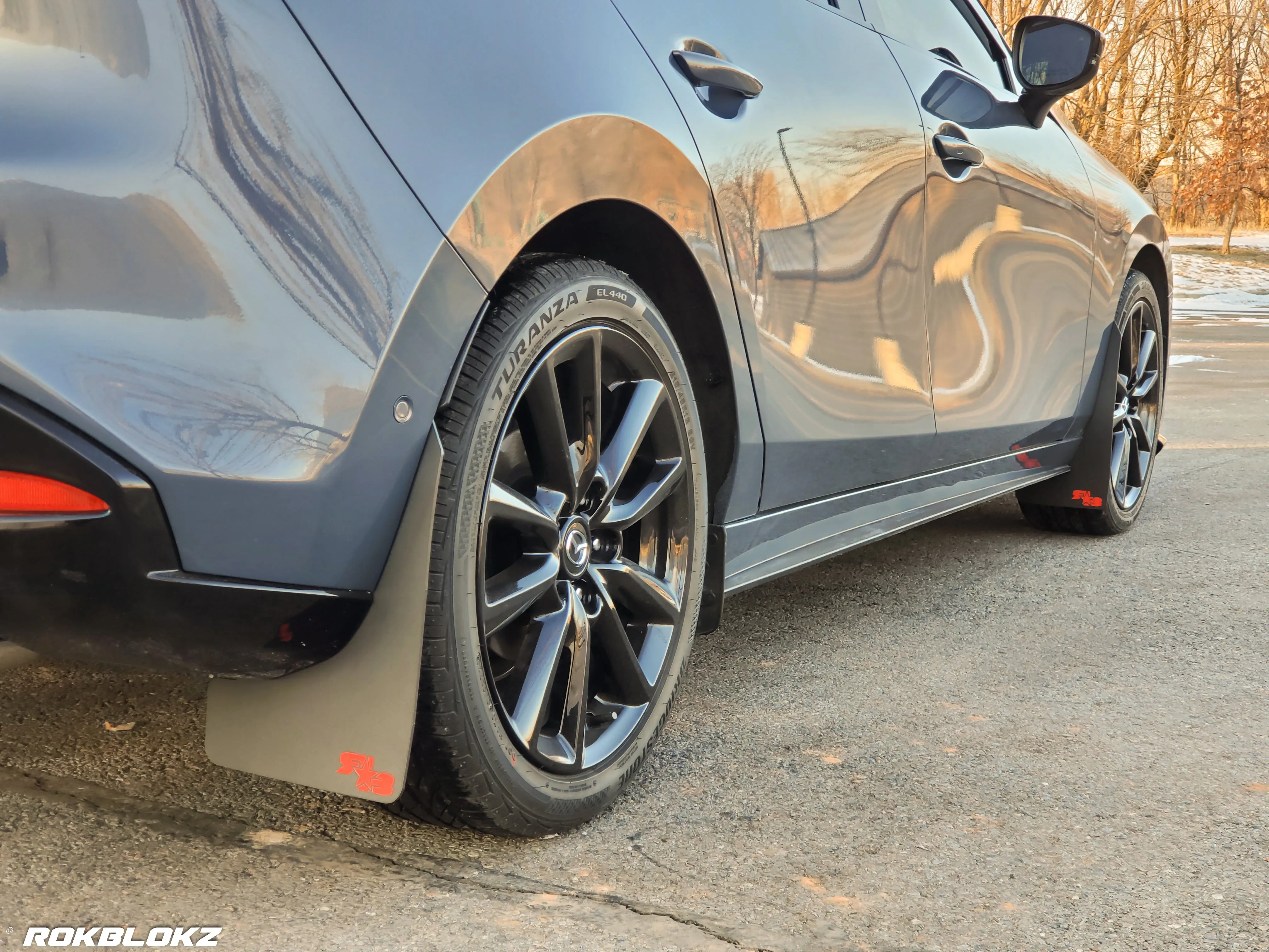 MAZDA3 Hatchback 2019  Rally Mud Flaps