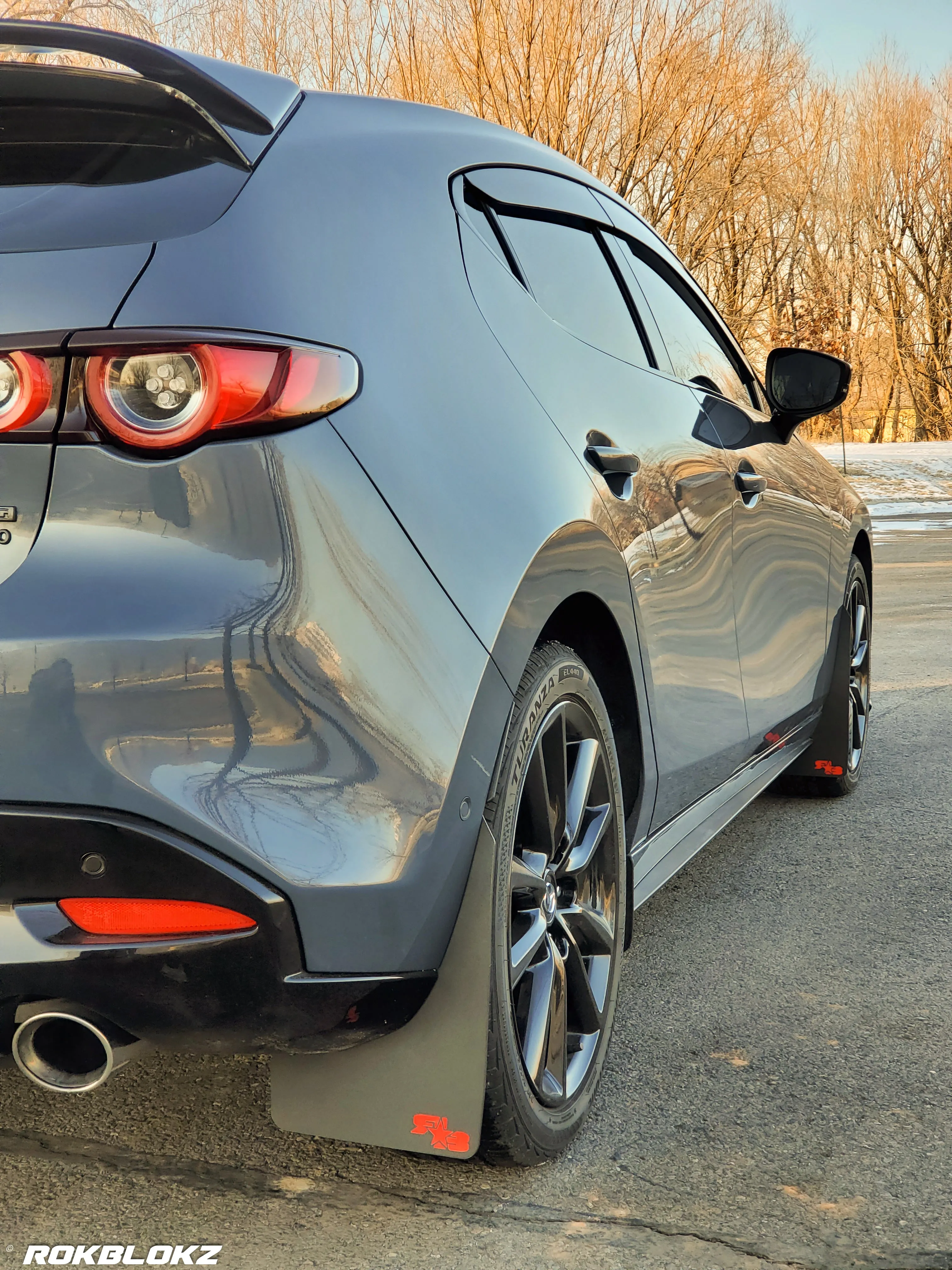 MAZDA3 Hatchback 2019  Rally Mud Flaps