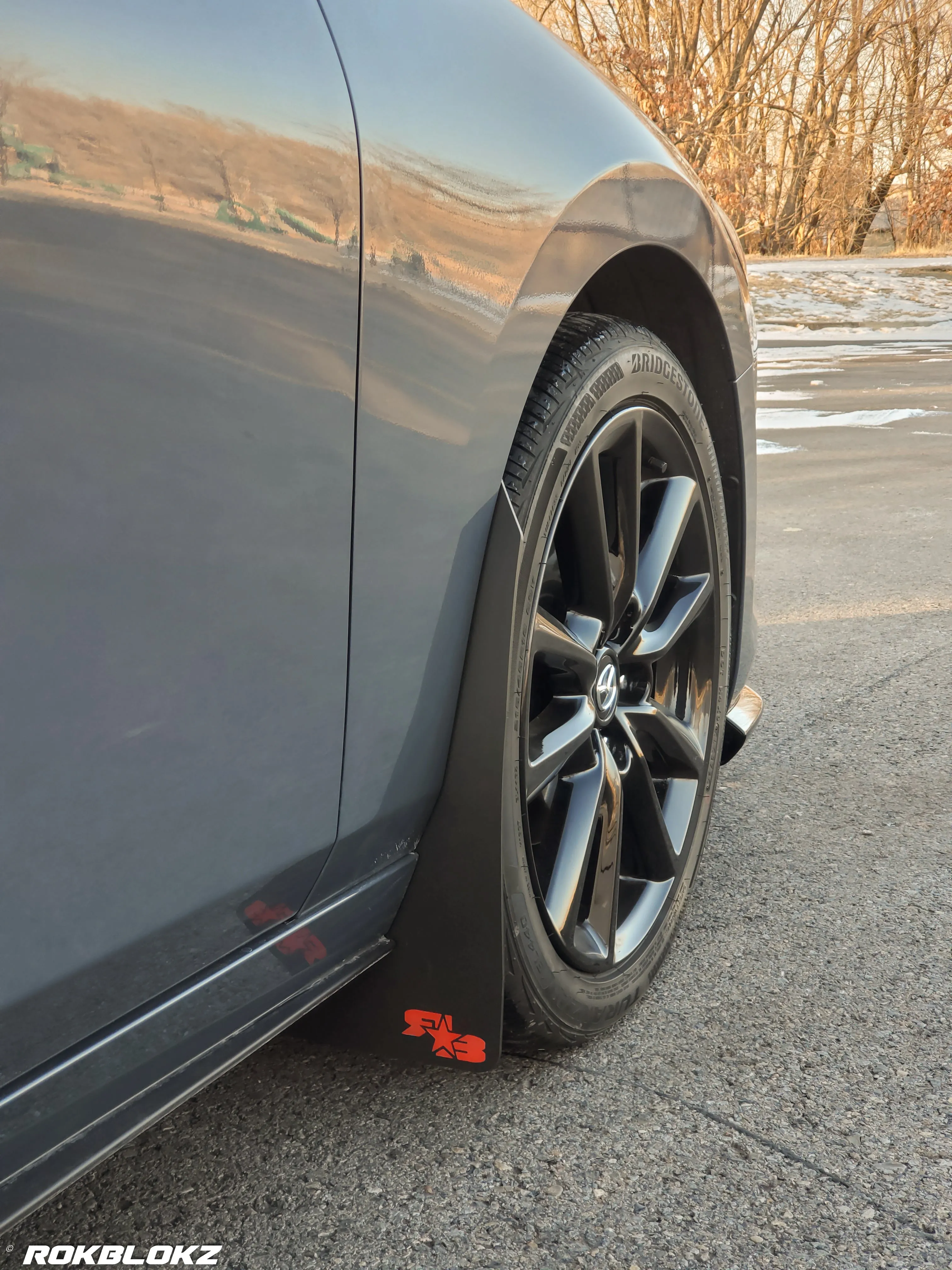 MAZDA3 Hatchback 2019  Rally Mud Flaps