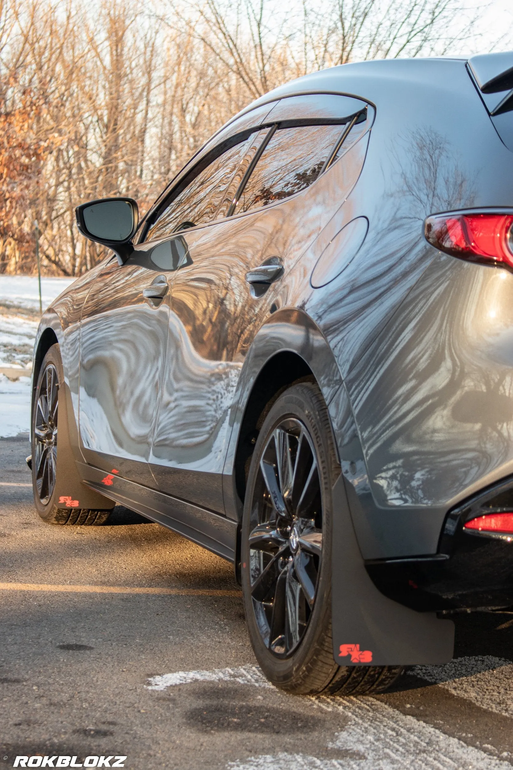 MAZDA3 Hatchback 2019  Rally Mud Flaps