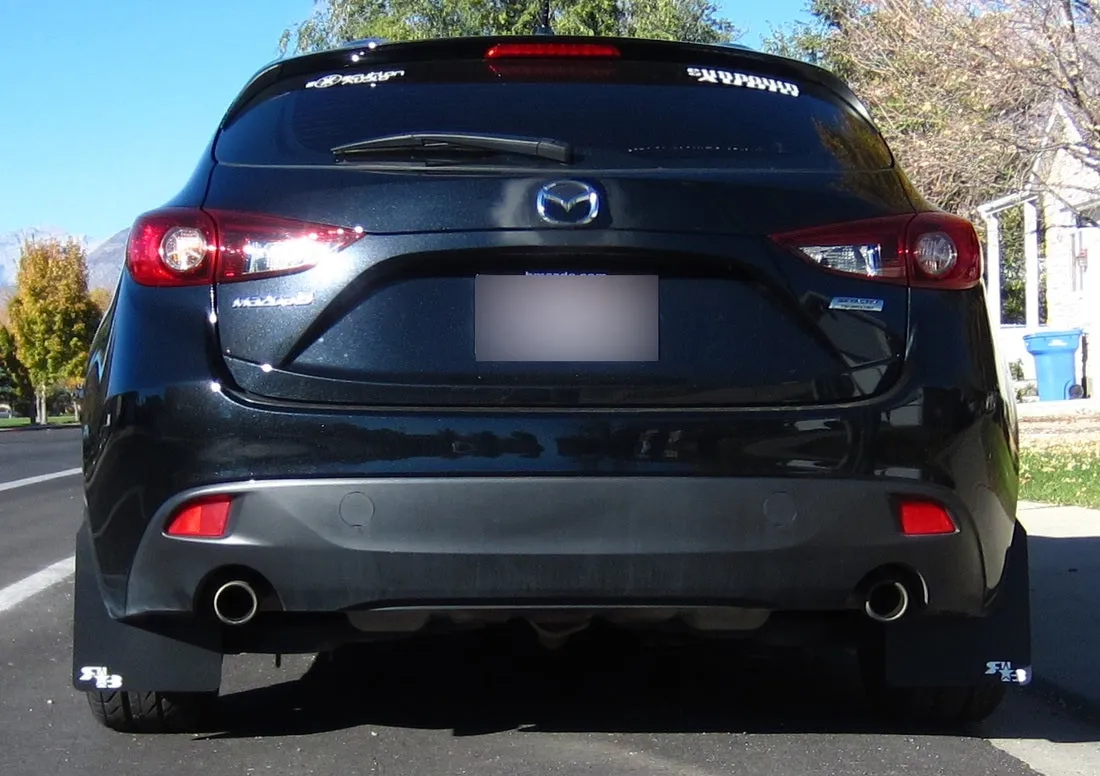 MAZDA3 Hatchback & Sedan 2014-2018 Rally Mud Flaps