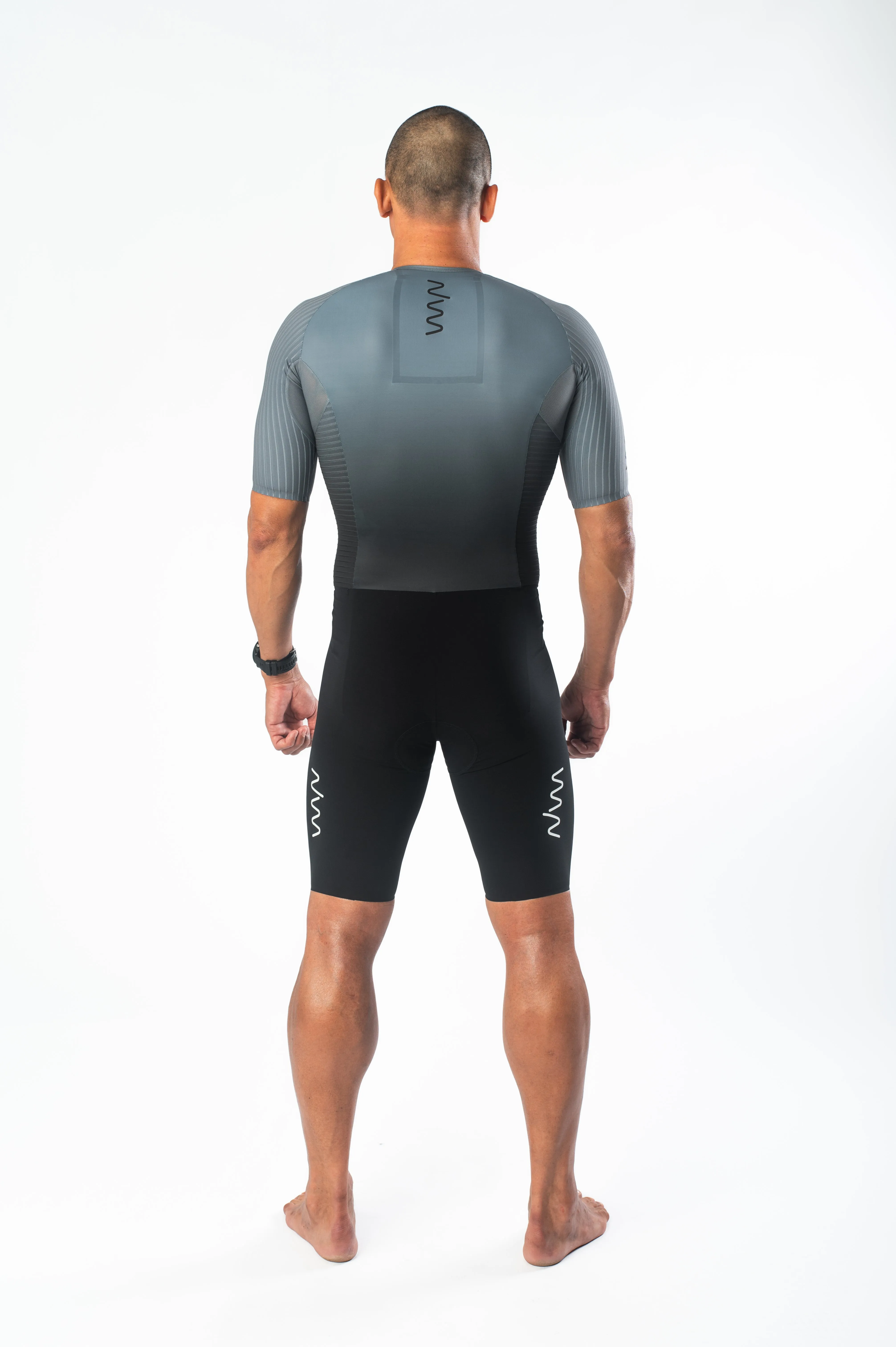 Men's CdA Aero Triathlon Suit - Gunmetal Gray