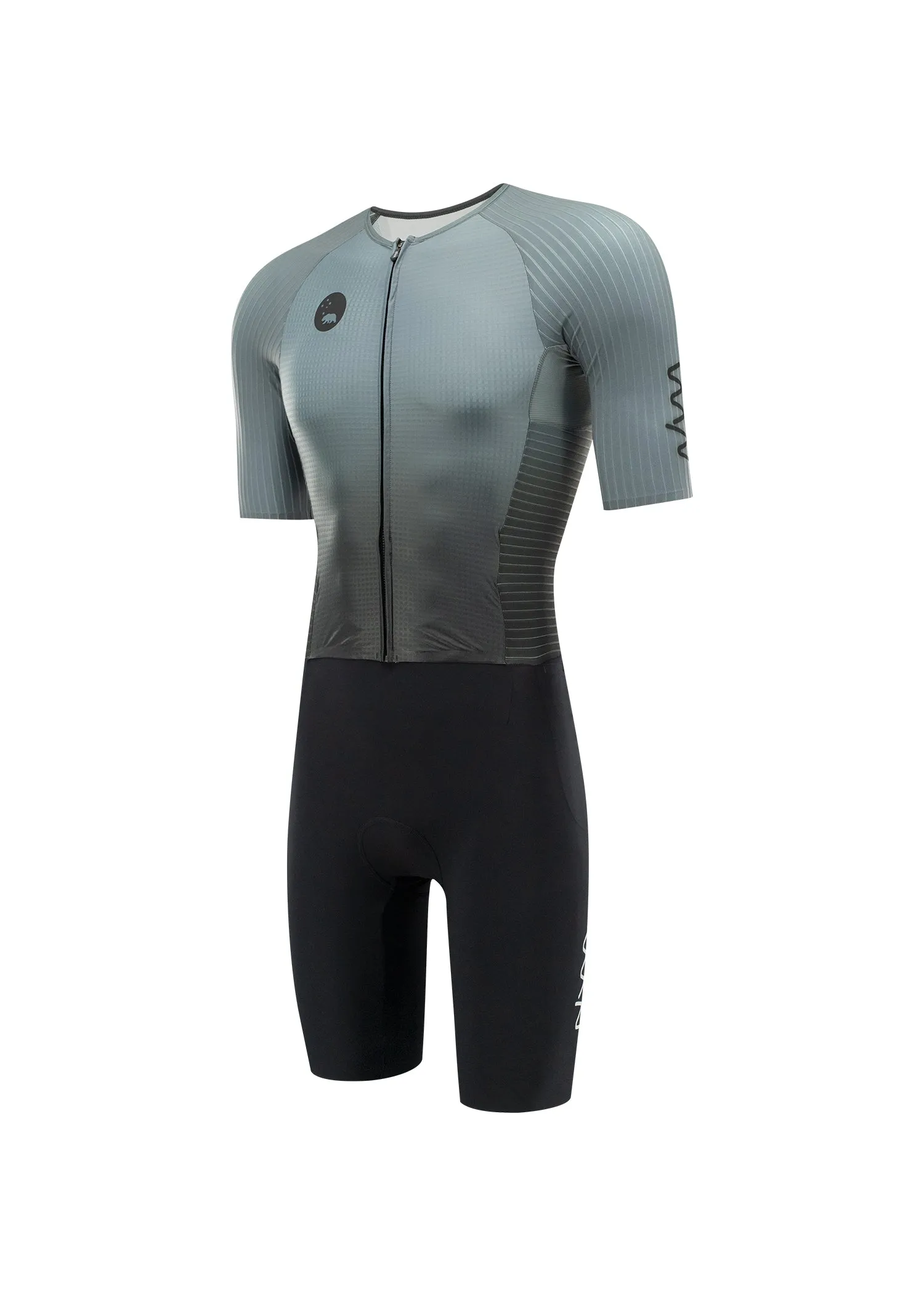 Men's CdA Aero Triathlon Suit - Gunmetal Gray
