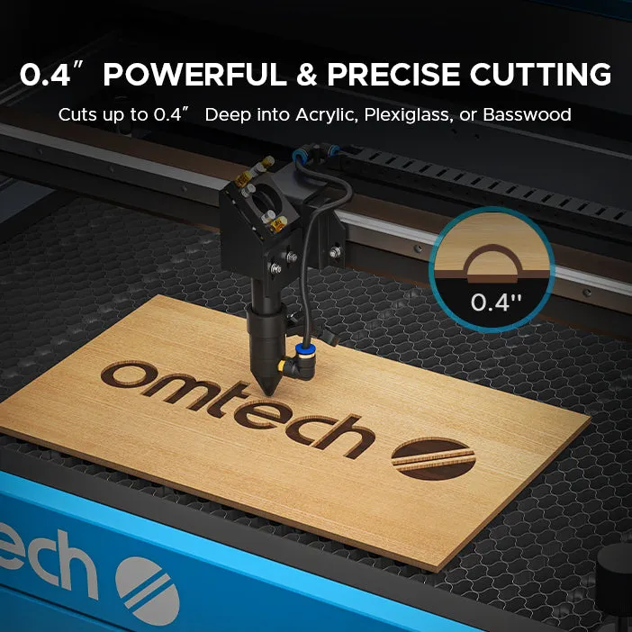 MF1220-50-50W CO2 Laser Engraver Cutting Machine with 12" x 20" Working Area
