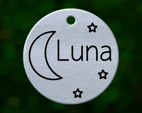 Moon Dog Tag