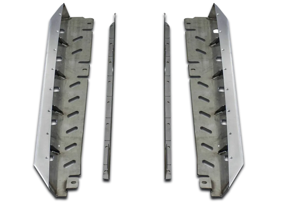 MOTOBILT Crusher Series Rocker Guards for 18-up Jeep Wrangler JL & 20-up Gladiator JT