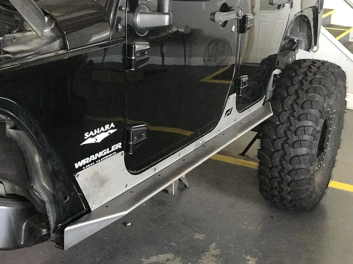 MOTOBILT Crusher Series Rocker Guards for 18-up Jeep Wrangler JL & 20-up Gladiator JT