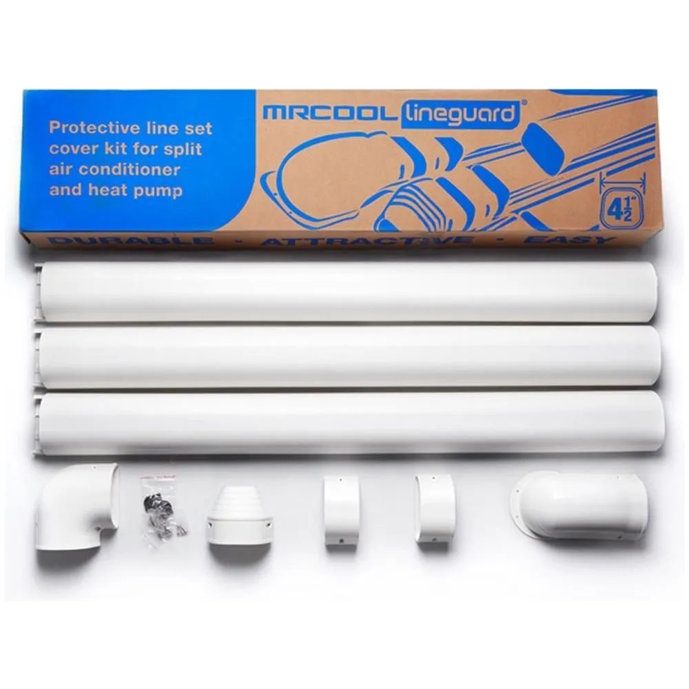 MRCOOL 12 Feet LineGuard Set Cover for MRCOOL Ductless Mini Split Systems MLG450