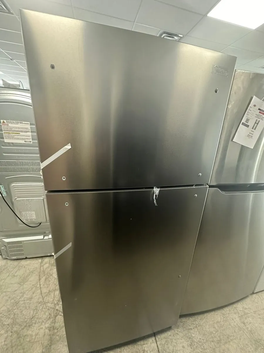 MRT18B2ASL - REFRIGERATORS - Midea - Top Freezer - Stainless Steel - Open Box