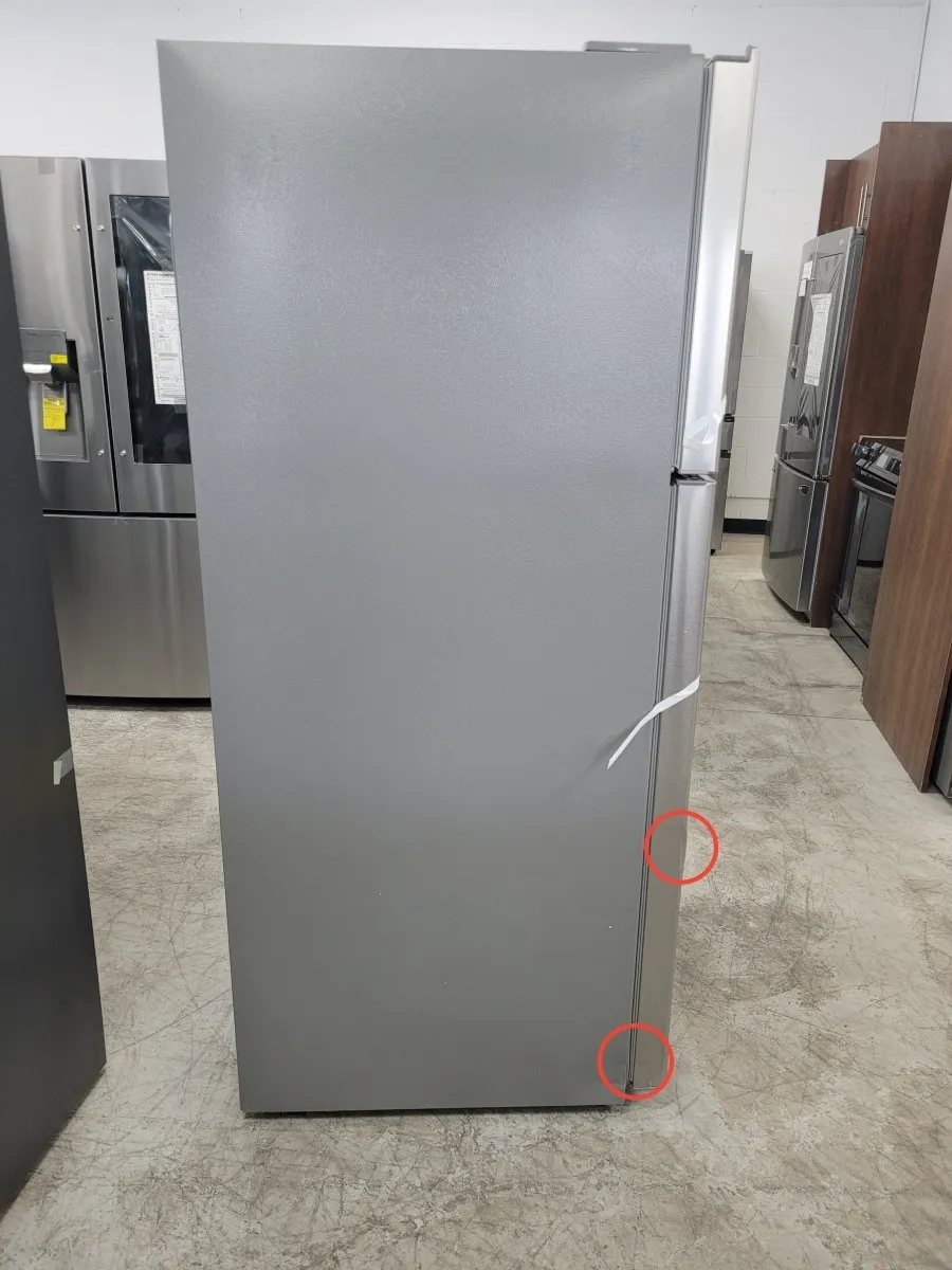 MRT18B2ASL - REFRIGERATORS - Midea - Top Freezer - Stainless Steel - Open Box