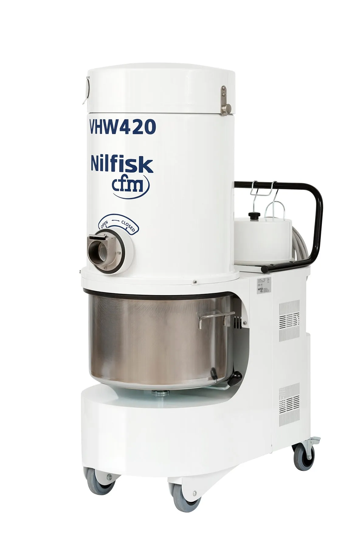 NilfiskCFM VHW420 ANZ Config White Line Vacuum Unit With 2.2kW 3Ph Induction Motor