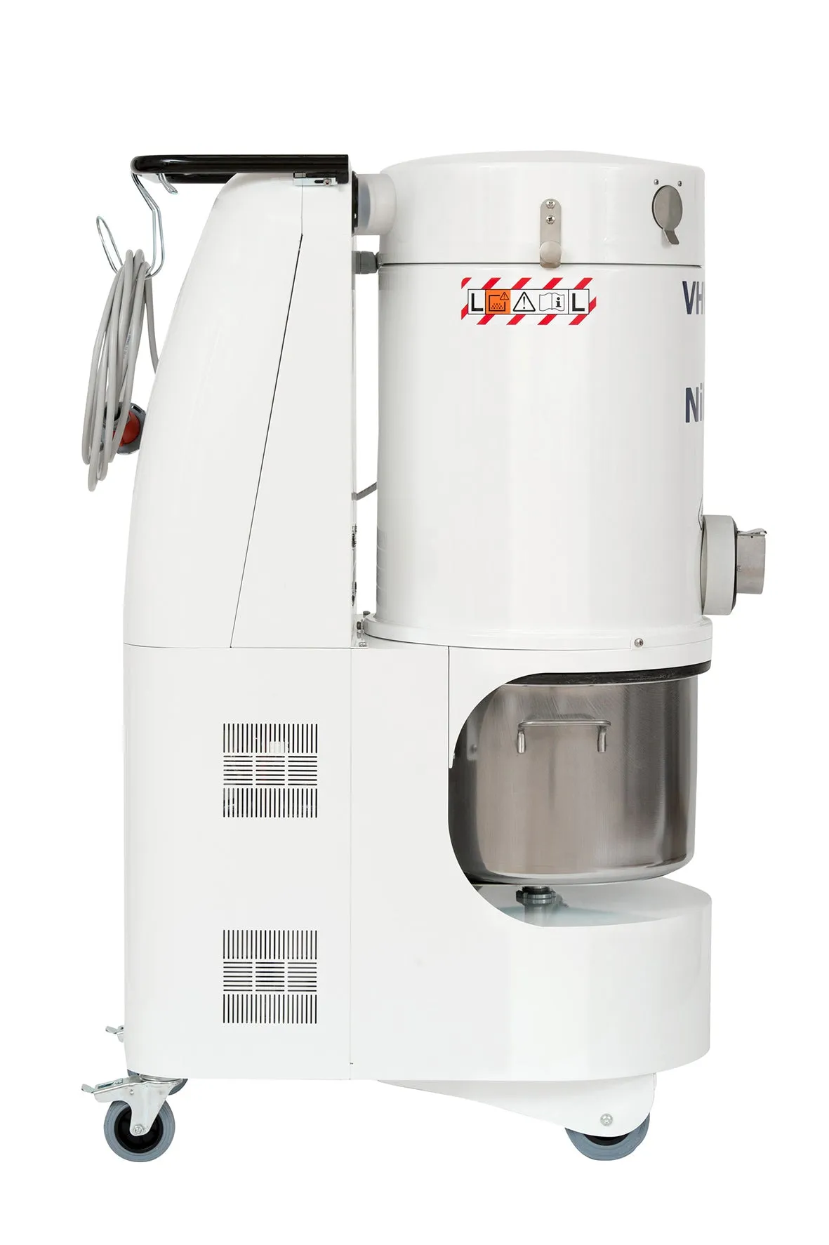 NilfiskCFM VHW421 LC ANZ Config White Line Vacuum Unit With 2.2kW 3Ph Induction Motor