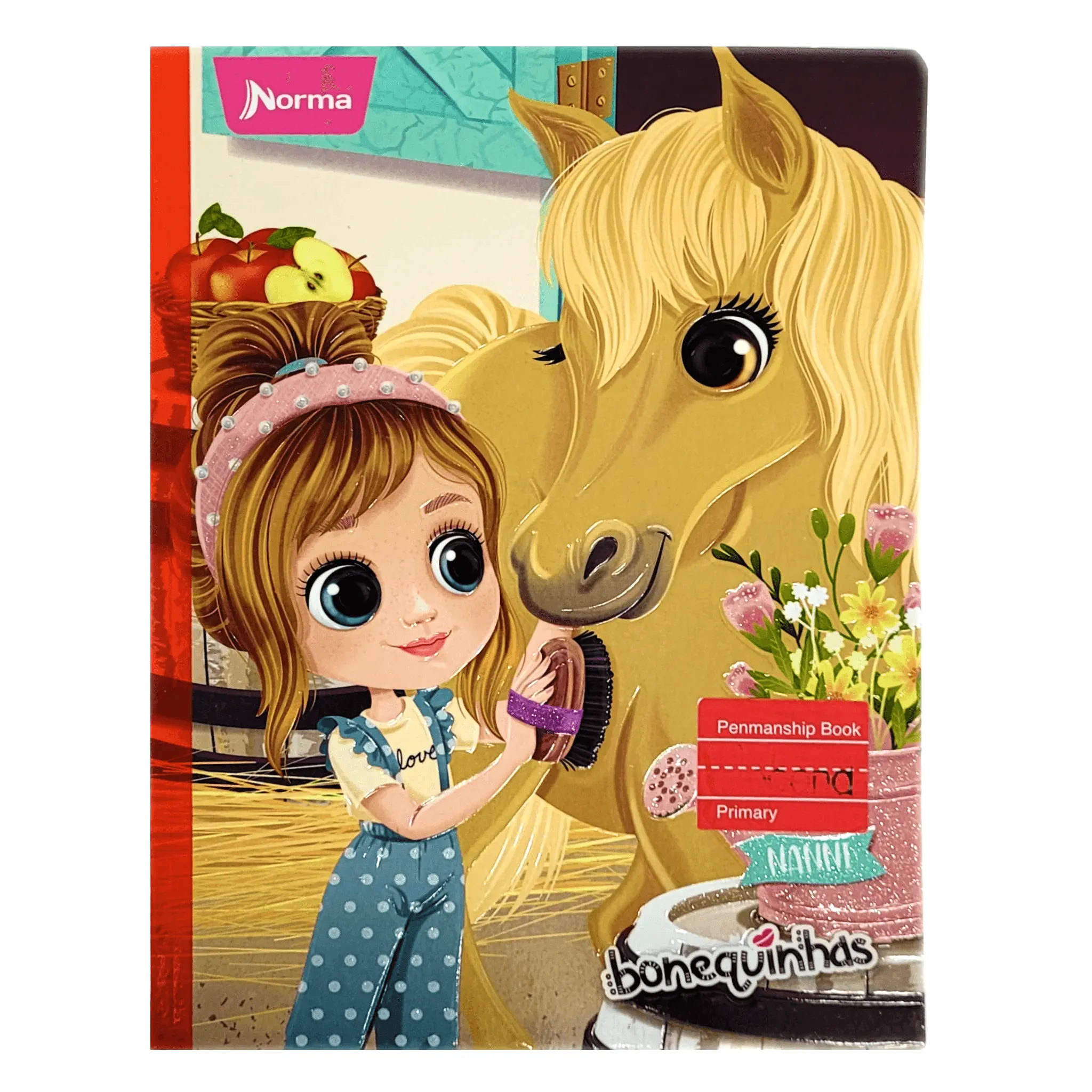 Norma Bonequinhas & Antonia Calligraphy Notebooks -Second Grade