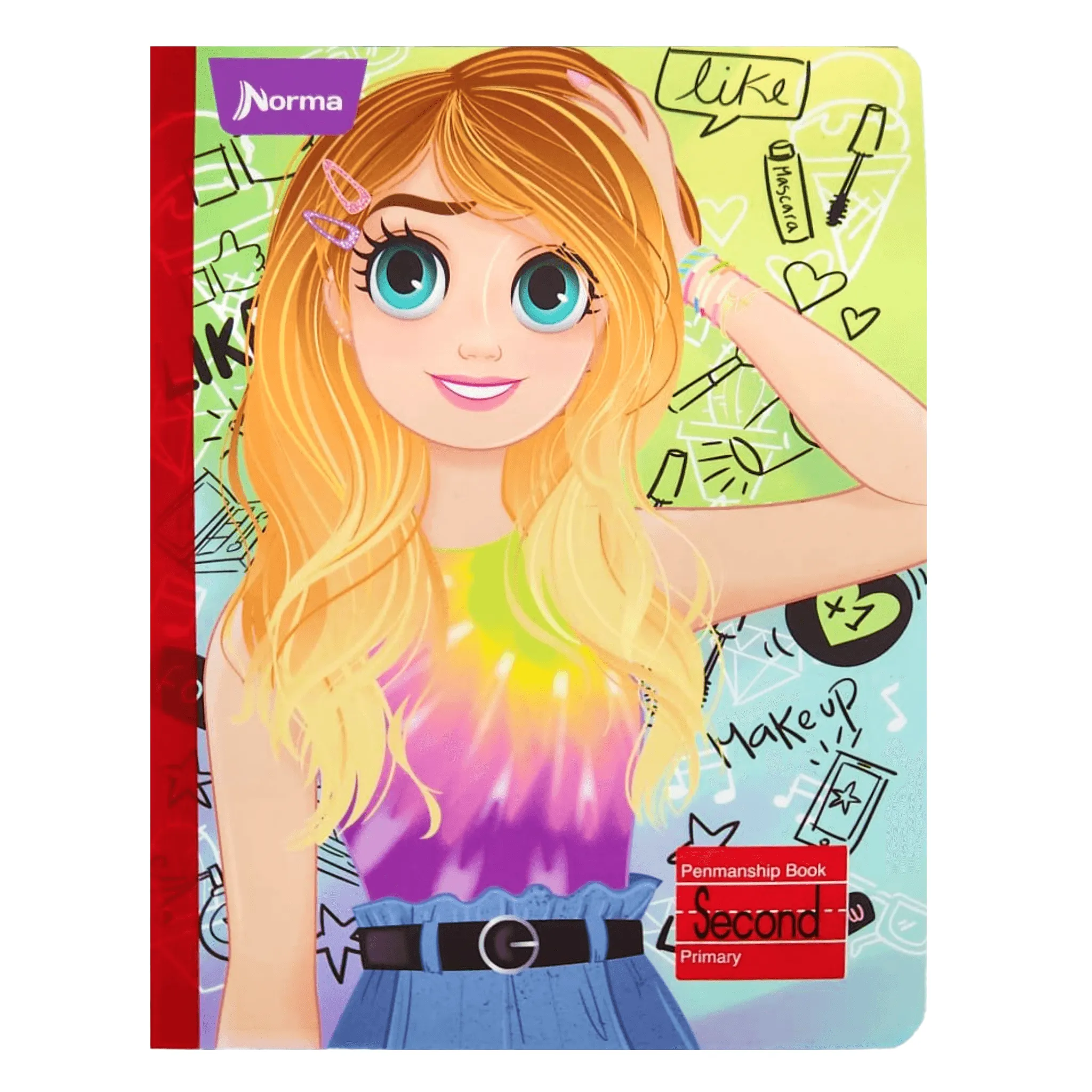 Norma Bonequinhas & Antonia Calligraphy Notebooks -Second Grade