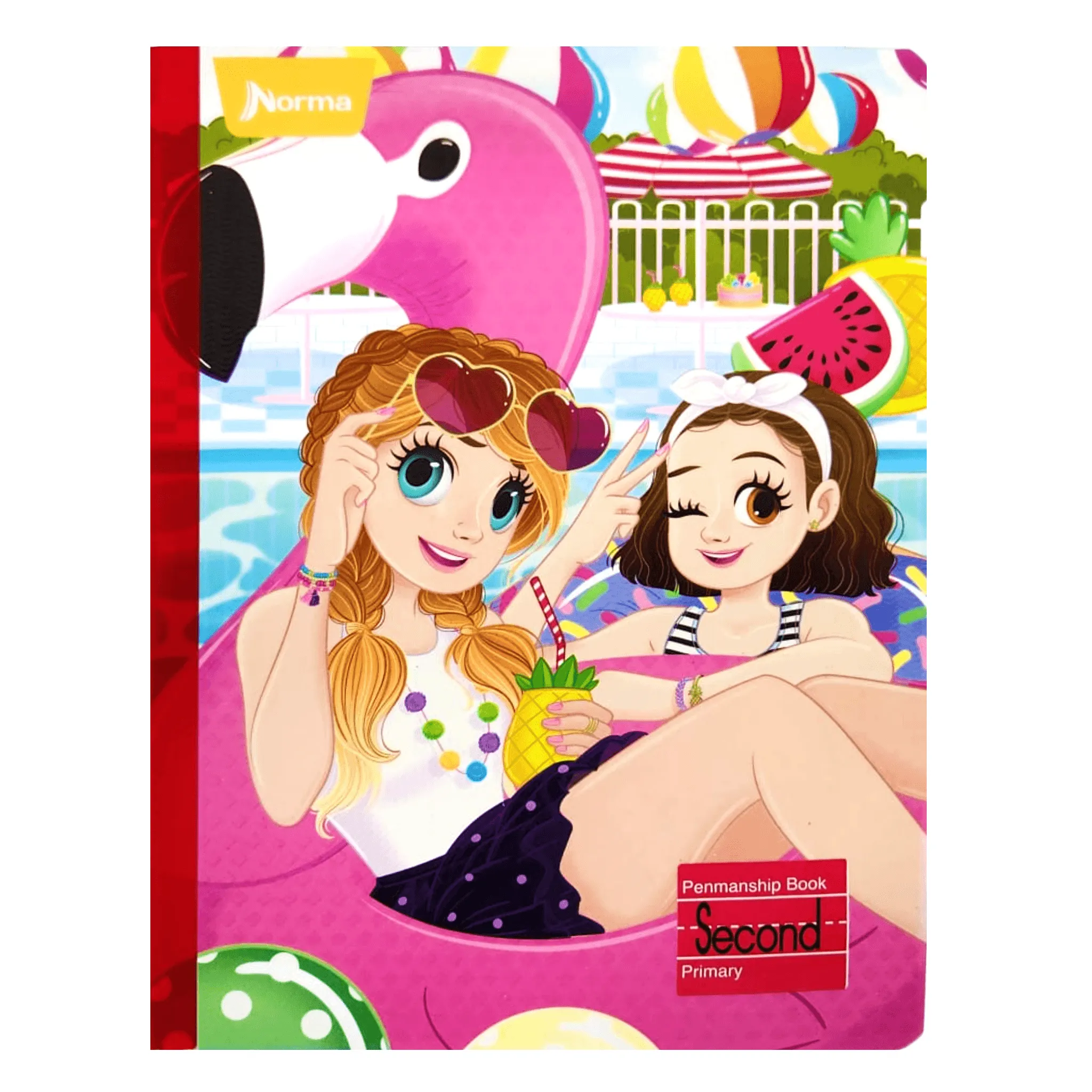 Norma Bonequinhas & Antonia Calligraphy Notebooks -Second Grade