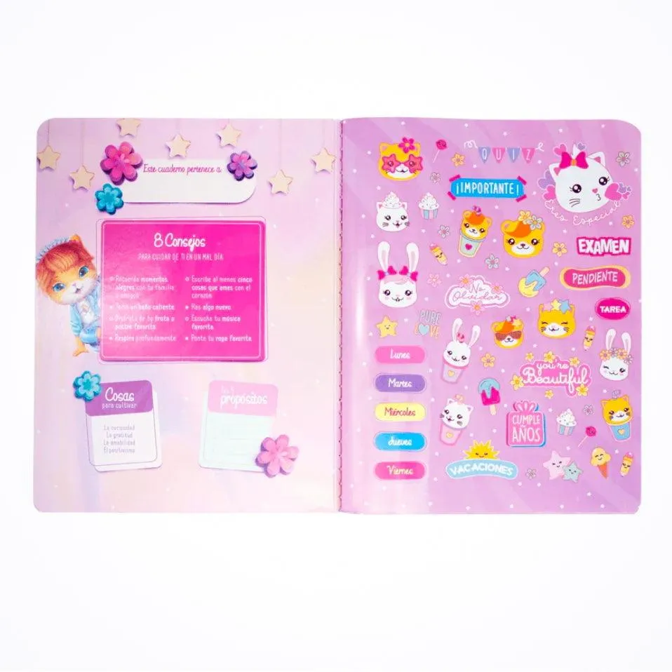 Norma Peluches Calligraphy Notebooks - Third