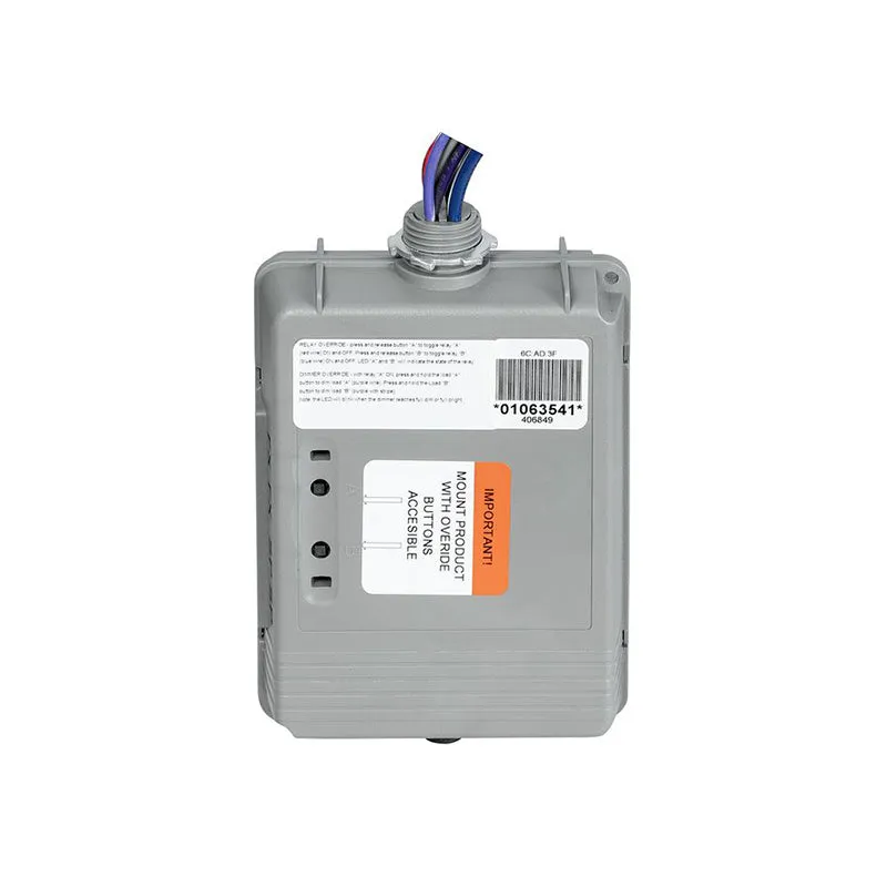 NX Lighting Controls NXRCFX2-1RD-UNV Room Controller, FX Bus Compatible, 1 SPST Switched, One 0-10VDC Dimming Output