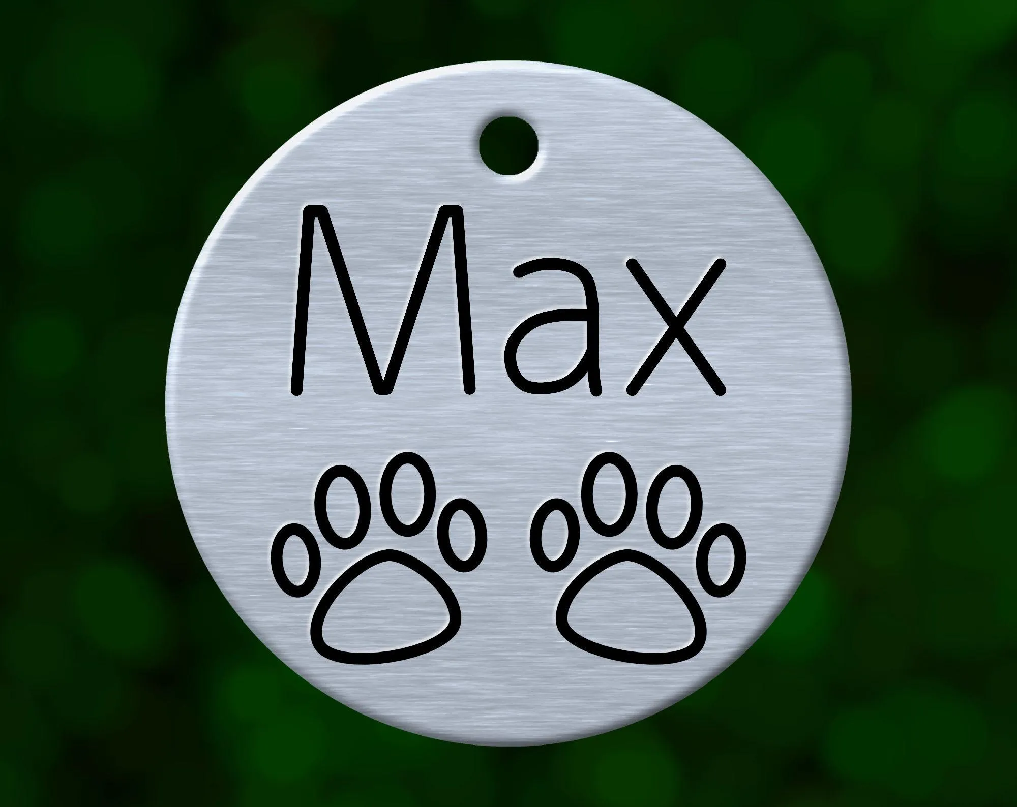 Paw Prints Dog Tag