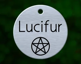 Pentagram Dog Tag