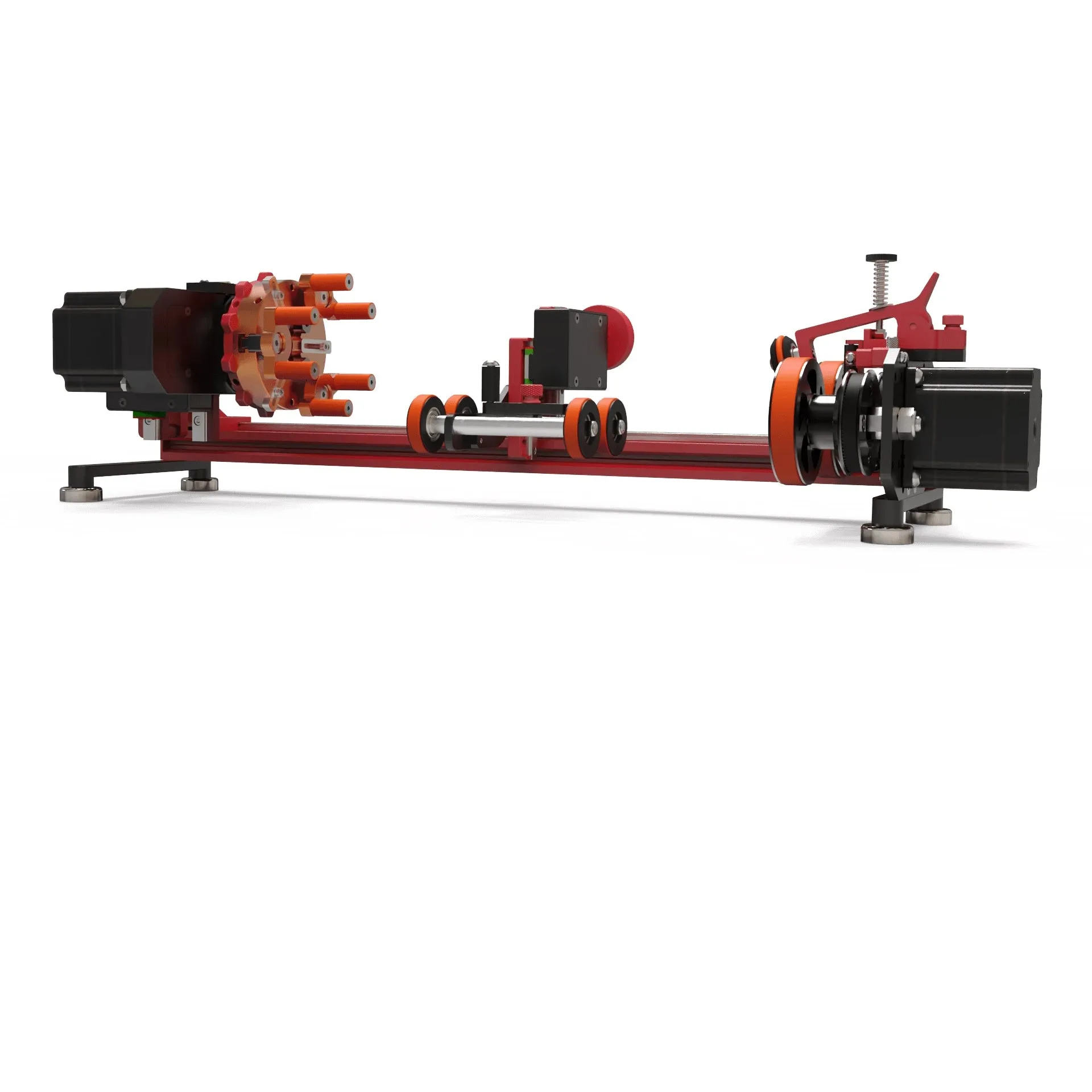 PiBurn OMNI 2: Roller & Chuck Laser Rotary Attachment