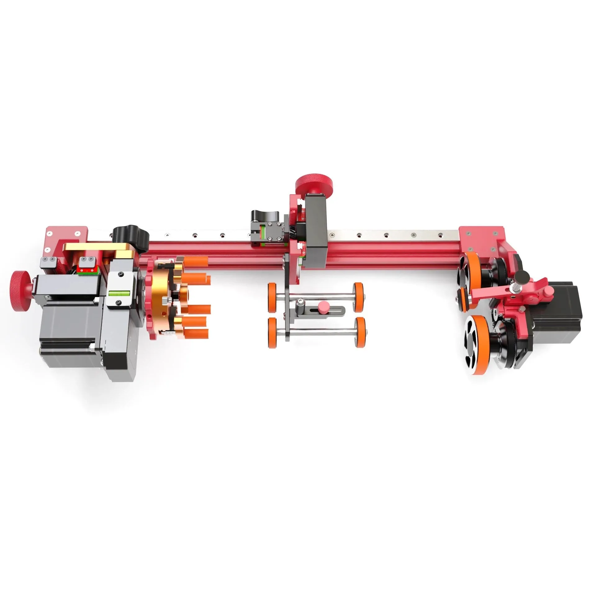 PiBurn OMNI 2: Roller & Chuck Laser Rotary Attachment