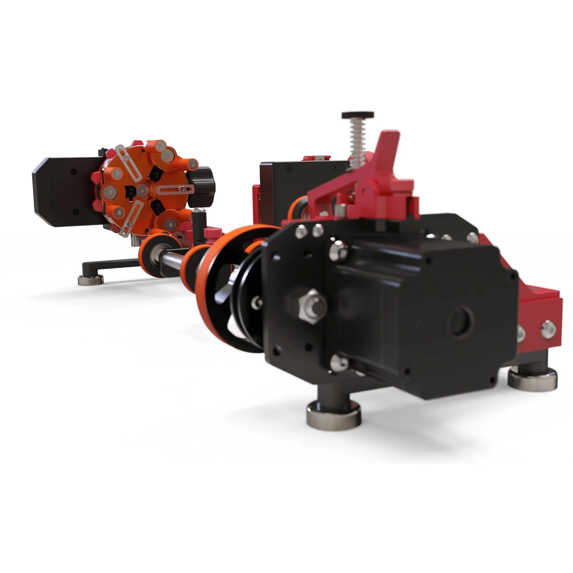 PiBurn OMNI 2: Roller & Chuck Laser Rotary Attachment