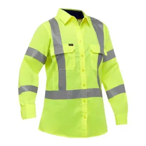 PIP Bisley Women's Long Sleeve Work Shirt w/X-Airflow 313W6490X