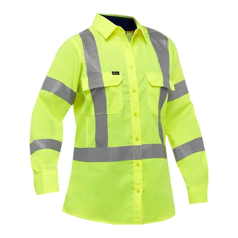 PIP Bisley Women's Long Sleeve Work Shirt w/X-Airflow 313W6490X
