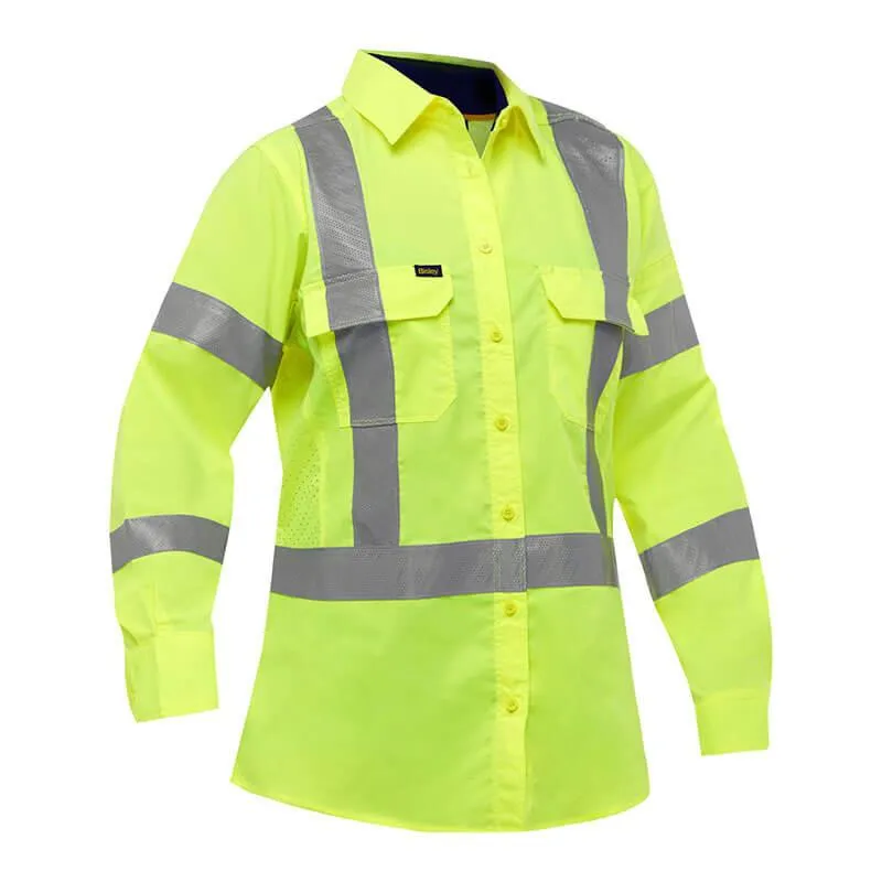 PIP Bisley Women's Long Sleeve Work Shirt w/X-Airflow 313W6490X
