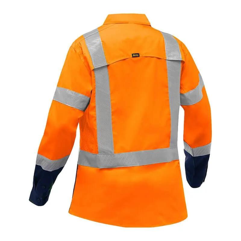 PIP Bisley Women's Long Sleeve Work Shirt w/X-Airflow 313W6491H