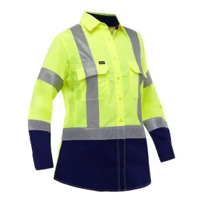 PIP Bisley Women's Long Sleeve Work Shirt w/X-Airflow 313W6491H
