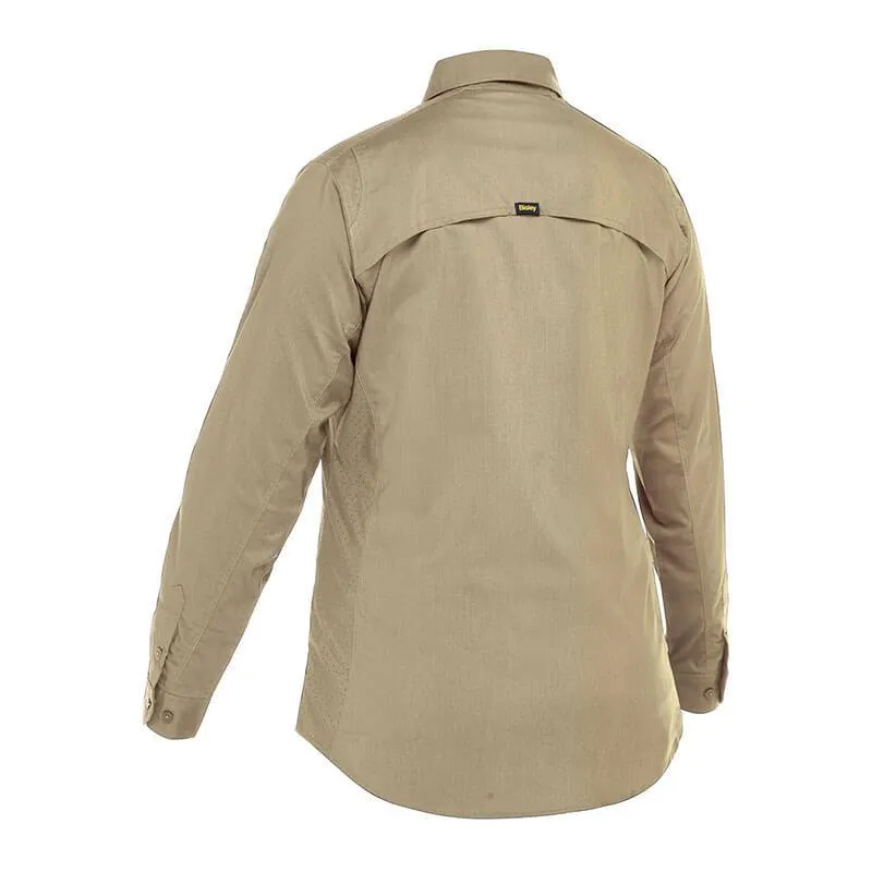 PIP Bisley Women's Ripstop Work Shirt w/X-Airflow 400W6490