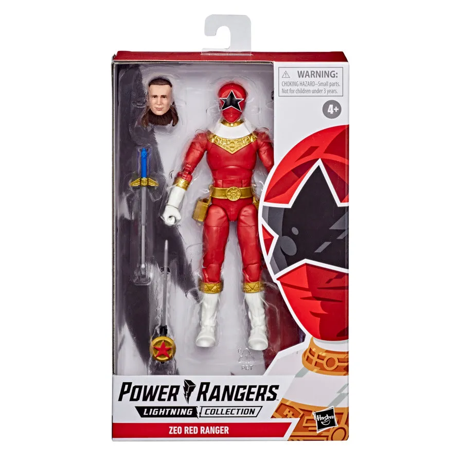 Power Rangers Lightning Collection 6 Inch Figure Zeo Red Ranger