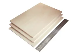 Premium Italian Poplar Plywood AB/BB Clear Coated 18x2440x1220mm (9 plies)