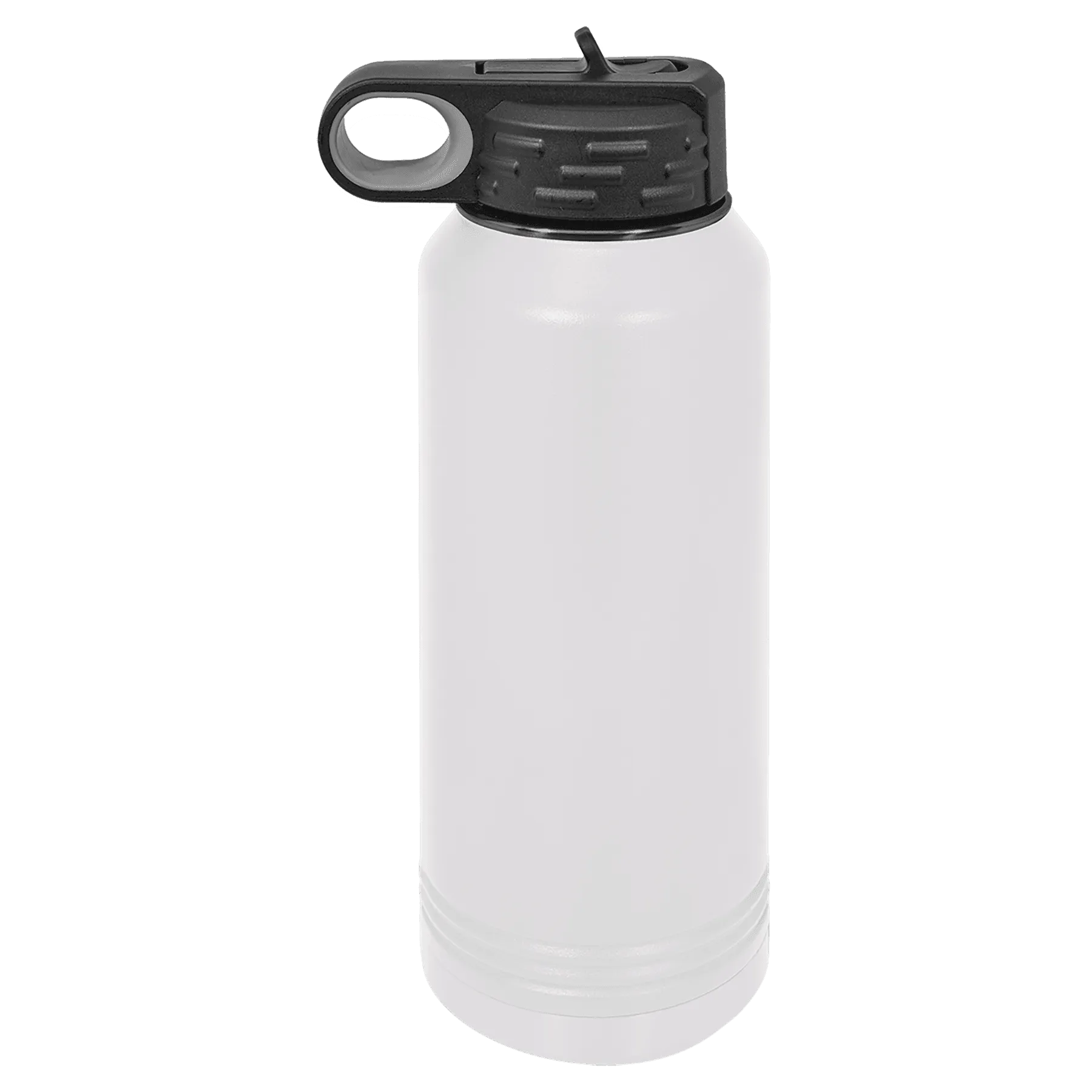 PREORDER ONLY - Black Ghost 32 oz Stainless Steel Powder Coated Blank Insulated Sport Water Bottle Polar Camel