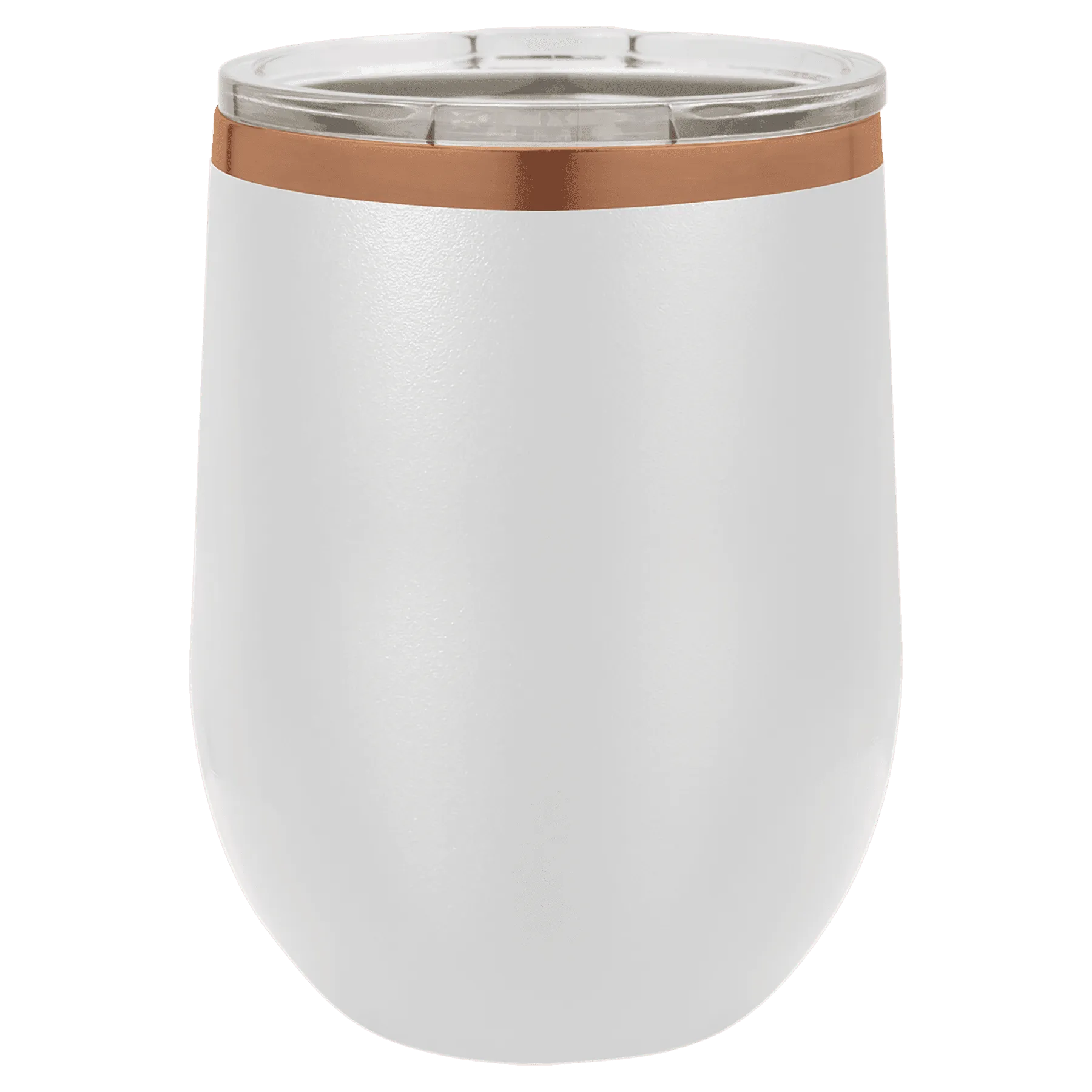 PRESALE ONLY - Copper Ion-Plated 12 oz Blank Stainless Steel Insulated Stemless Wine Tumbler with Lid