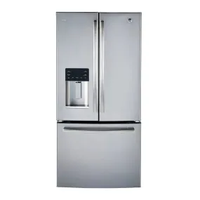 PYE18HYRKFS - REFRIGERATORS - GE - French 3-Door - Stainless Steel - Open Box