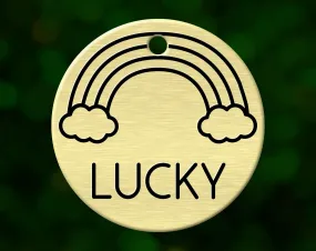 Rainbow Dog Tag