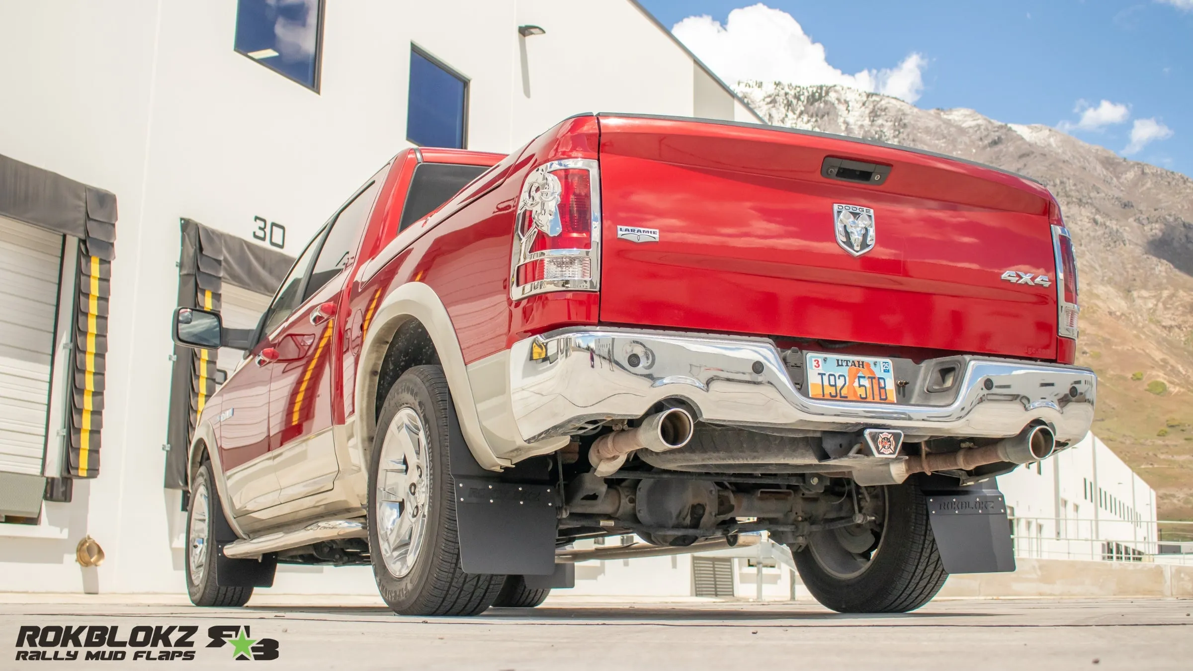 RAM 1500/2500/3500 (4th Gen) 2010-2018 Step-Back Mud Flaps