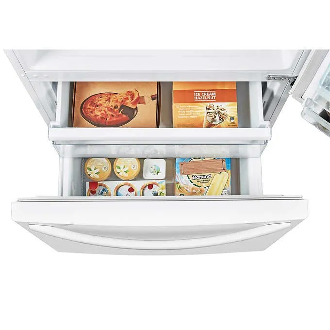 RB17N6DWE - REFRIGERATORS - Hisense - Bottom Freezer - White - Open Box