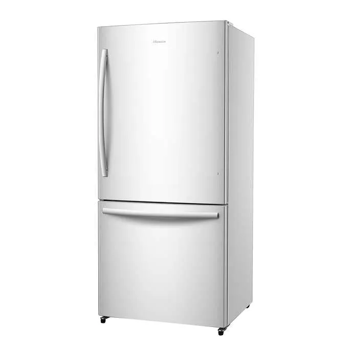 RB17N6DWE - REFRIGERATORS - Hisense - Bottom Freezer - White - Open Box
