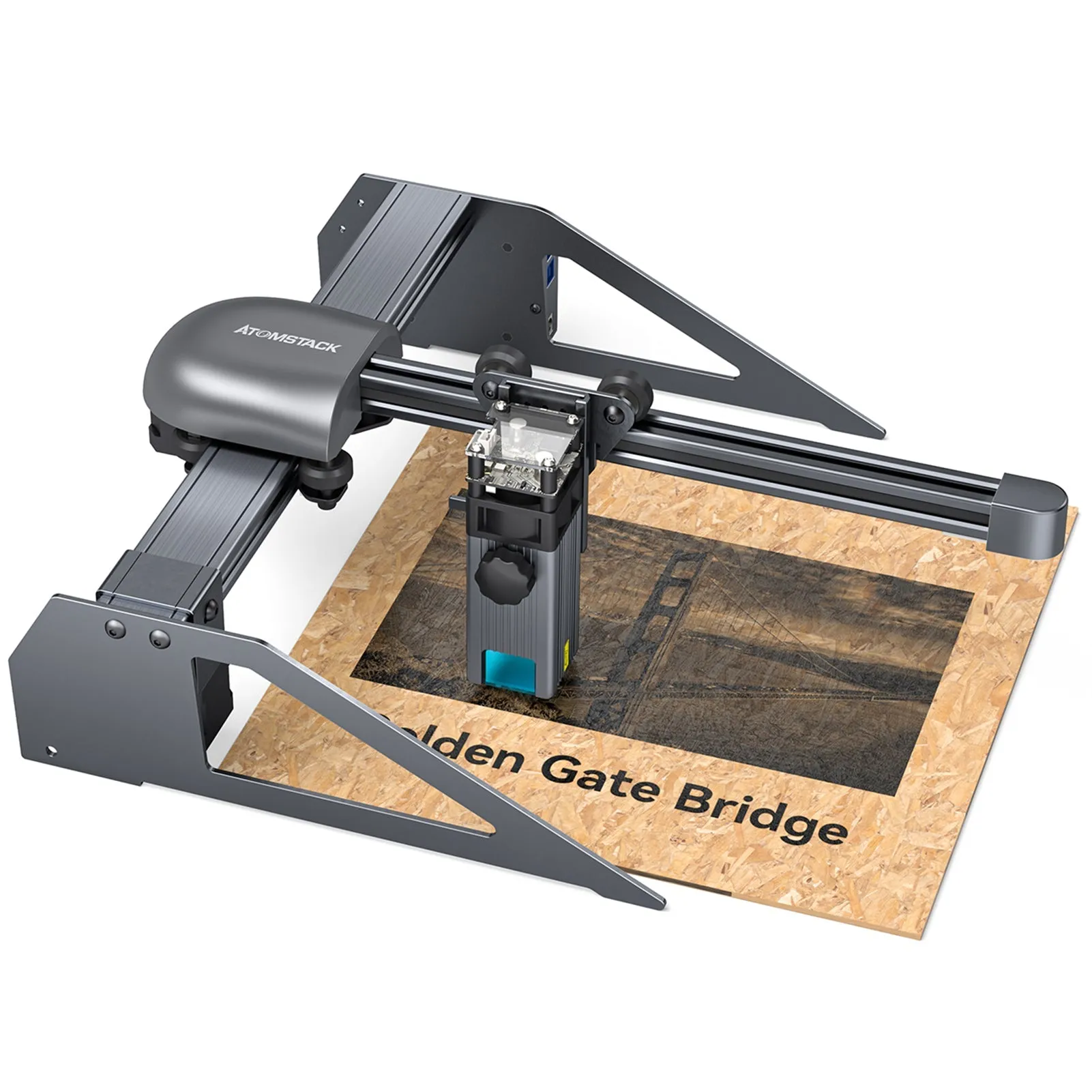 【Refurbished】ATOMSTACK P7 M30 Laser Engraver DIY Eye Protection Engraving Cutting Machine for Wood Metal