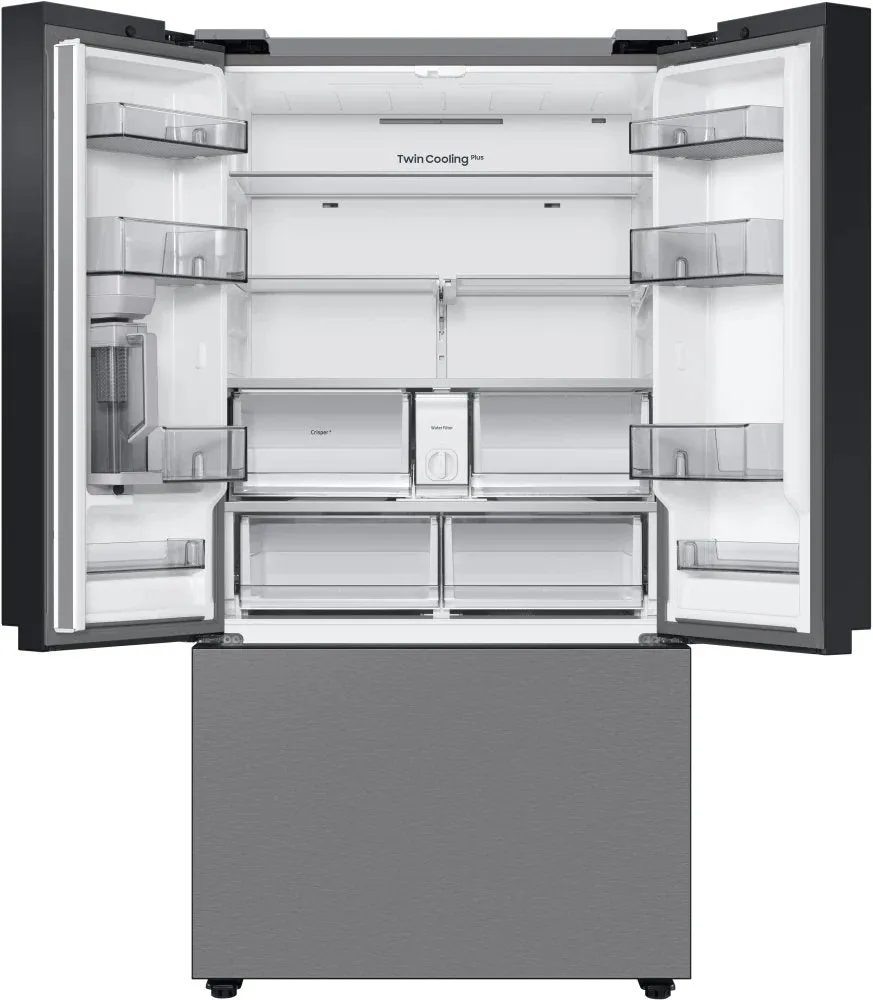 RF24BB6200QL - REFRIGERATORS - Samsung - French 3-Door - Stainless Steel - Open Box