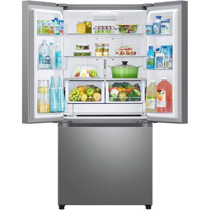 RF25C5151SR - REFRIGERATORS - Samsung - French 3-Door - Stainless Steel - Open Box