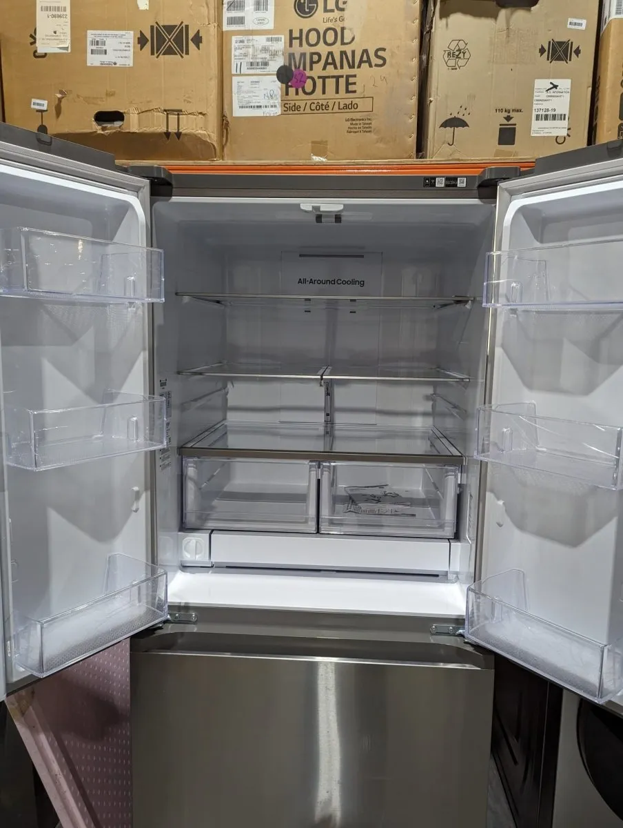 RF25C5151SR - REFRIGERATORS - Samsung - French 3-Door - Stainless Steel - Open Box