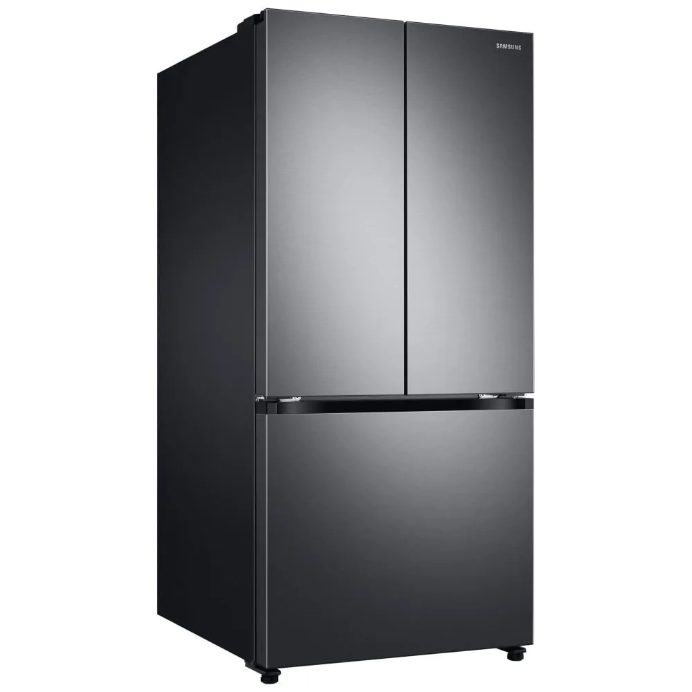 RF25C5551SG - REFRIGERATORS - Samsung - French 3-Door - Black Stainless - Open Box