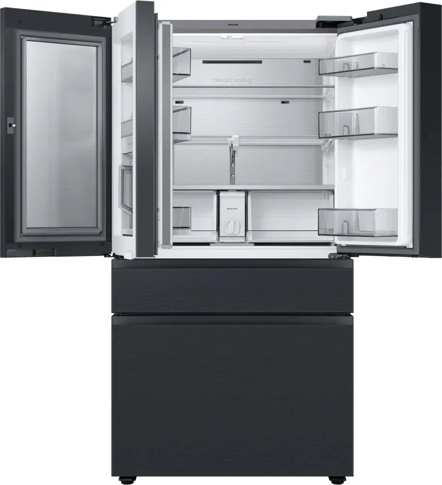 RF29BB89008M - REFRIGERATORS - Samsung - French 4-Door - Black - Open Box