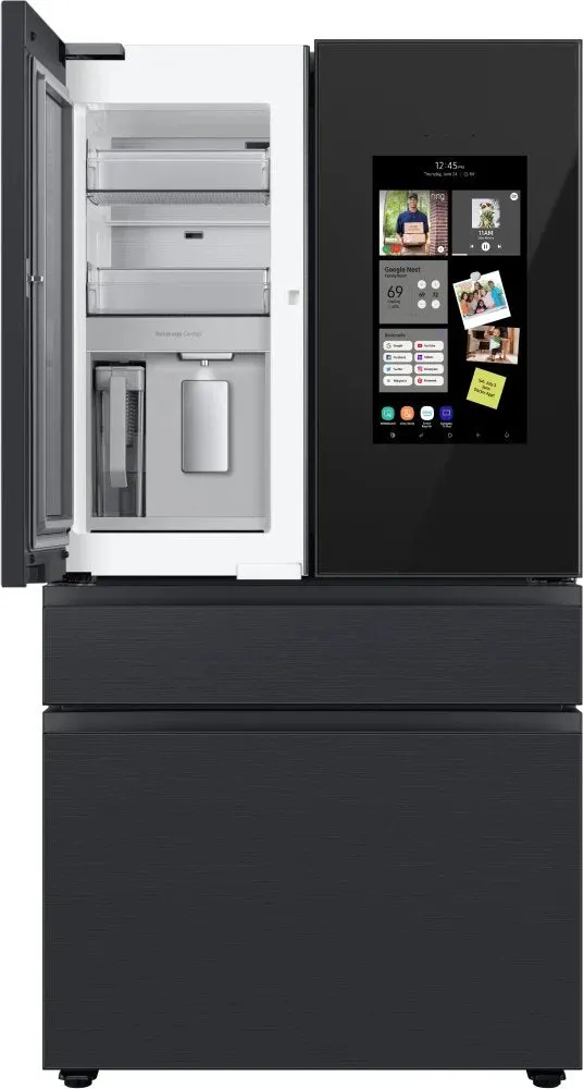 RF29BB89008M - REFRIGERATORS - Samsung - French 4-Door - Black - Open Box